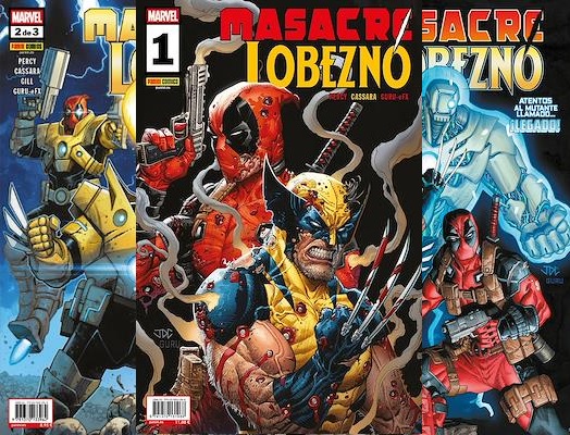 MASACRE - LOBEZNO SERIE COMPLETA 1-3